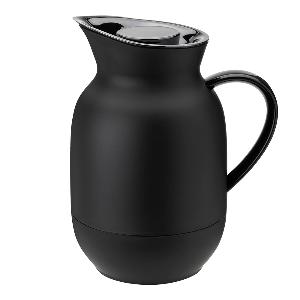 Stelton Amphora termokanne høy 1L svart