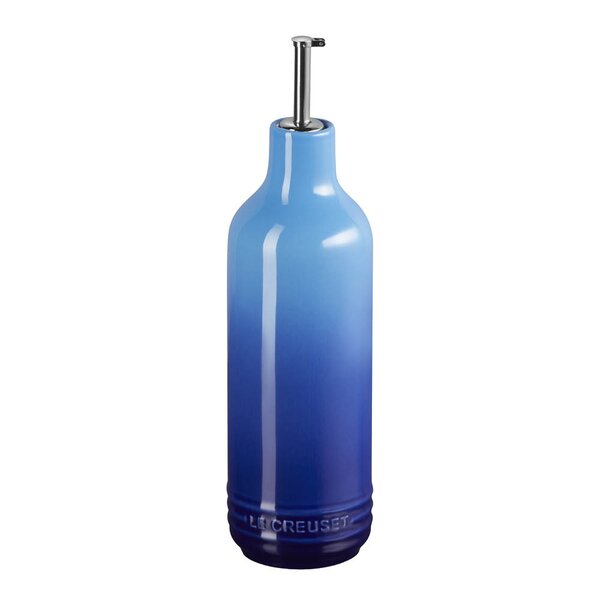 Le Creuset Signature oljeflaske 0,6L azure