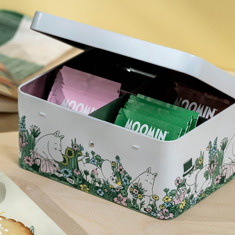 Muurla Mummi teboks I Hagen 17,5x7,5x13 cm hvit