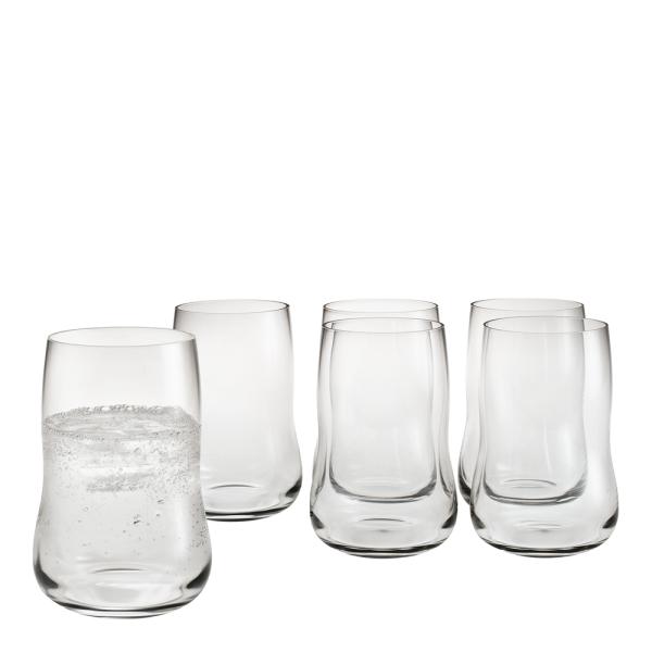 Holmegaard – Future glass 25 cl 6 stk klar
