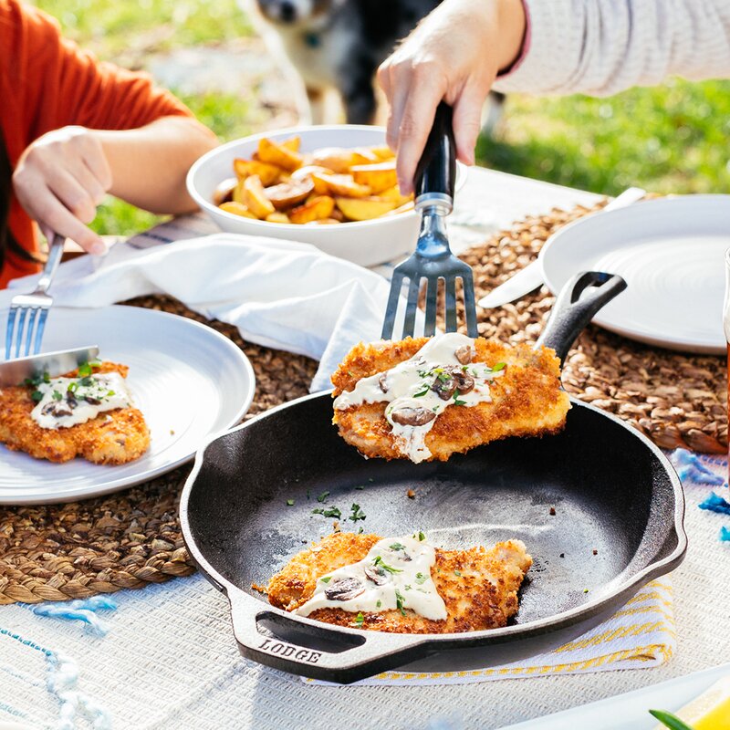 Lodge Cast Iron Chef Collection støpejernspanne 26 cm