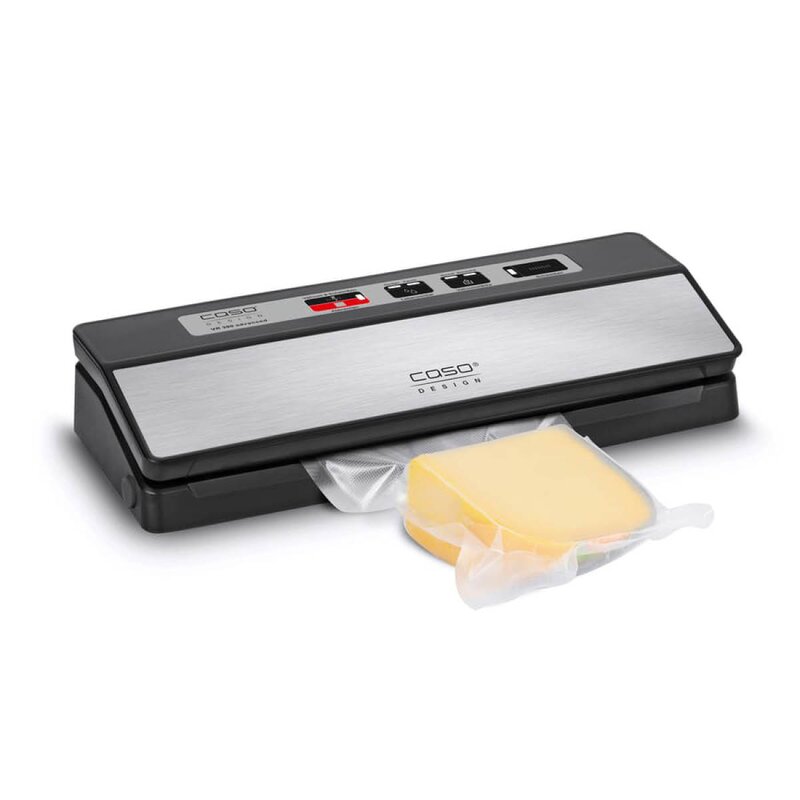 Caso VR 390 Advanced vakuumpakker sølv/svart