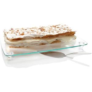 Sans Kakefat glass med spade 40 x 30 cm