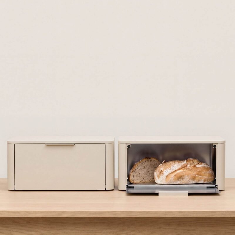 Stelton SR brødboks 18 cm sand