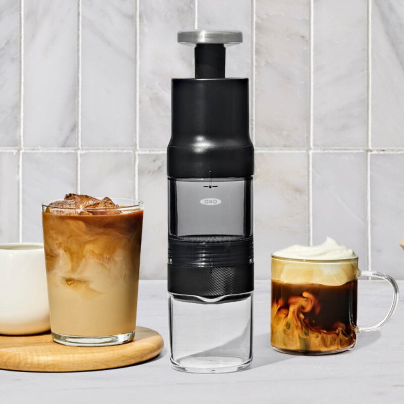 Oxo Brew Rapid Brewer bærbar espressokmaskin svart
