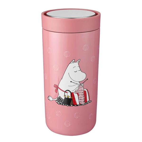 Stelton To Go Click termokopp 40 cl Moomin knitting