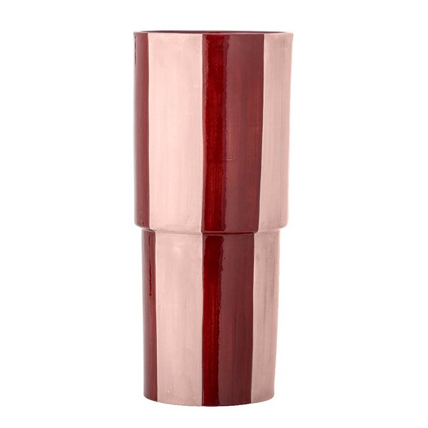 Bloomingville Floki vase 31 cm rød