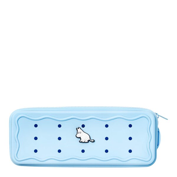 MoominArabia Mummi pennal med charm blå Mummitrollet