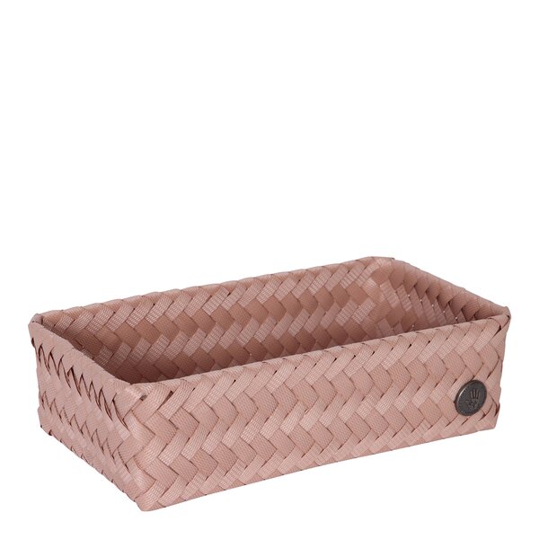 Handed By Fit Double Tiny oppbevaringskurv 24x12x7 cm copper blush