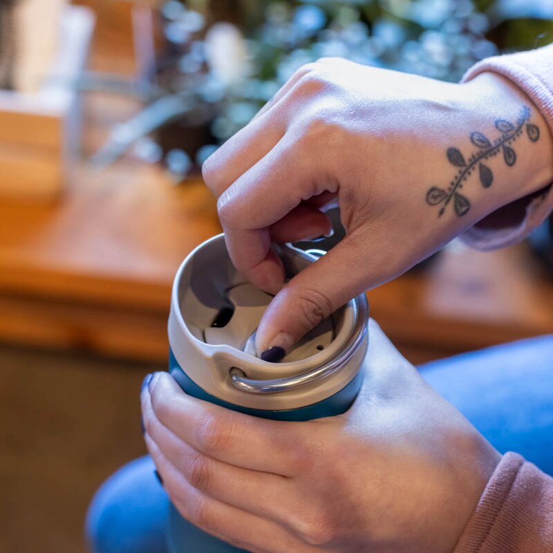 Klean Kanteen TKWide termokopp 35 cl med kafélokk Corsair