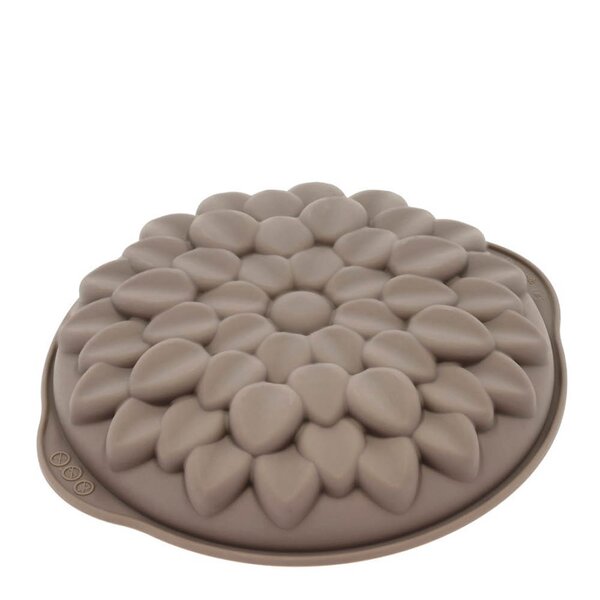 Blomsterbergs Mousseform Dahlia 20 cm silikon latte