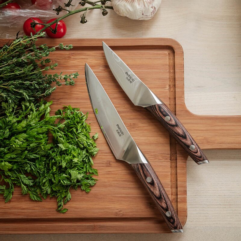 Eva Solo Nordic Kitchen urtekniv 9 cm pakkawood