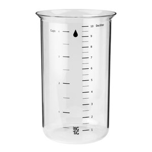 RIG-TIG MIX-IT målekopp glass 1L klar
