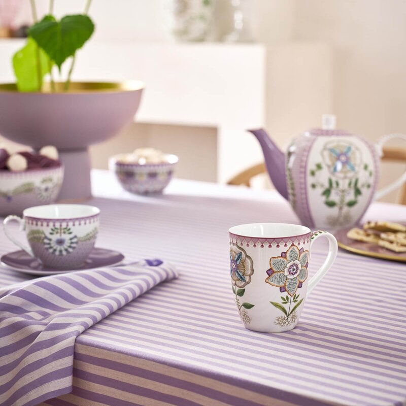 Pip Studio Lily & Lotus Moon Delight krus stor 36,5 cl multi