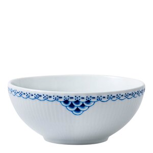 Royal Copenhagen Princess skål 50 cl blå/hvit