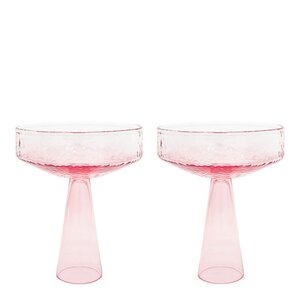 Brût Claude champagneglass 11x13 cm rosa