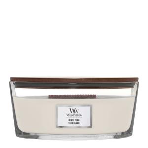 WoodWick Ellipse duftlys white teak