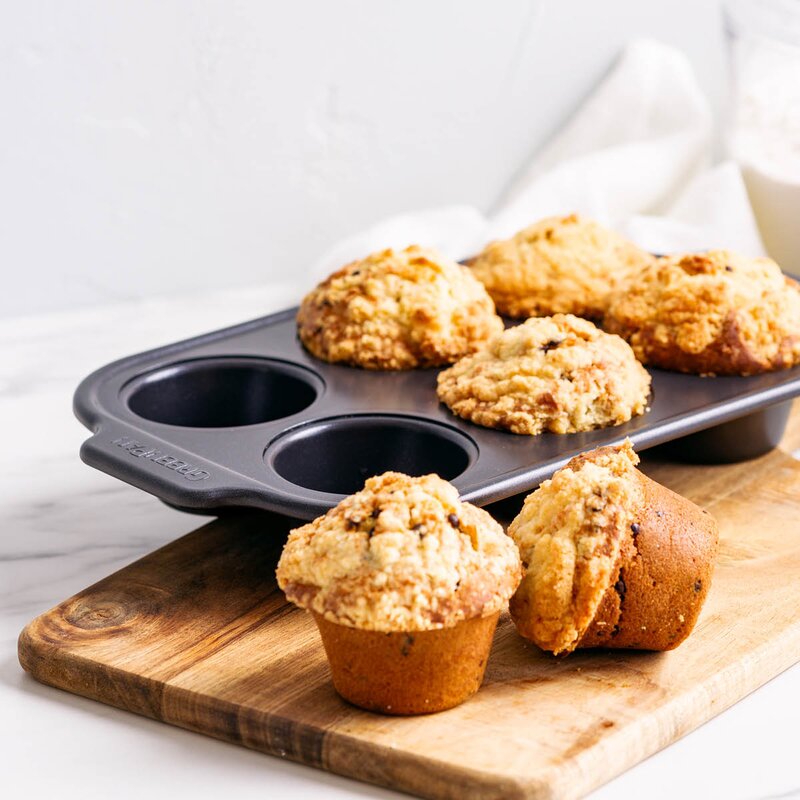 GreenPan Bistro muffinsform 6 stk