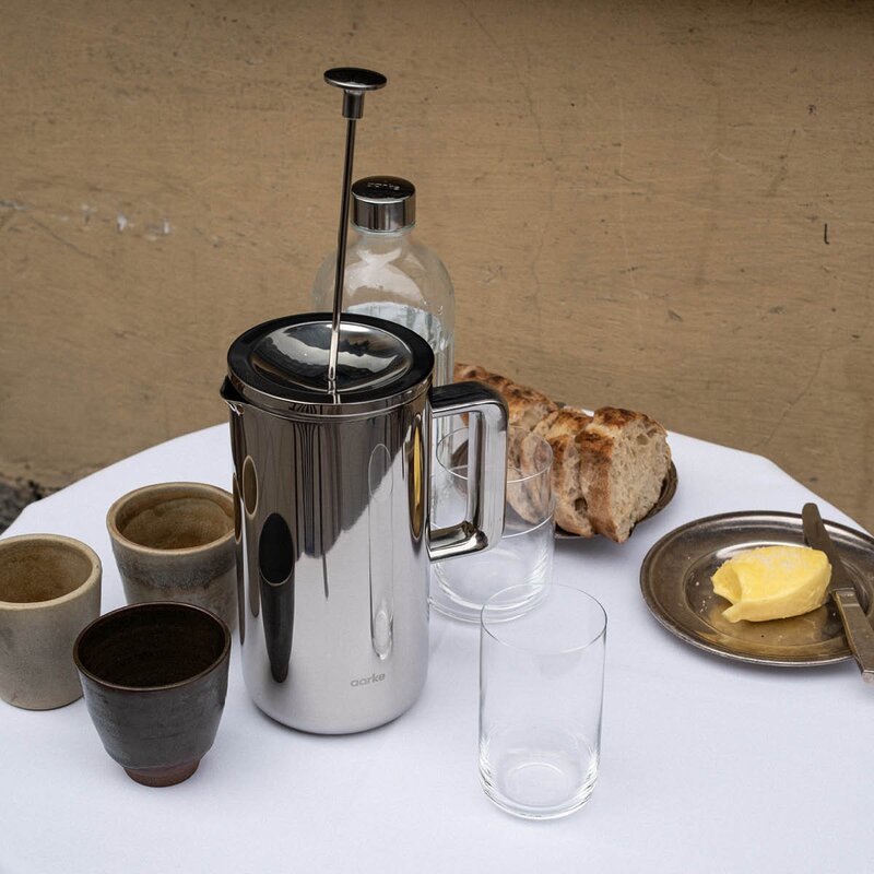 Aarke Presskanne 1L rustfritt stål