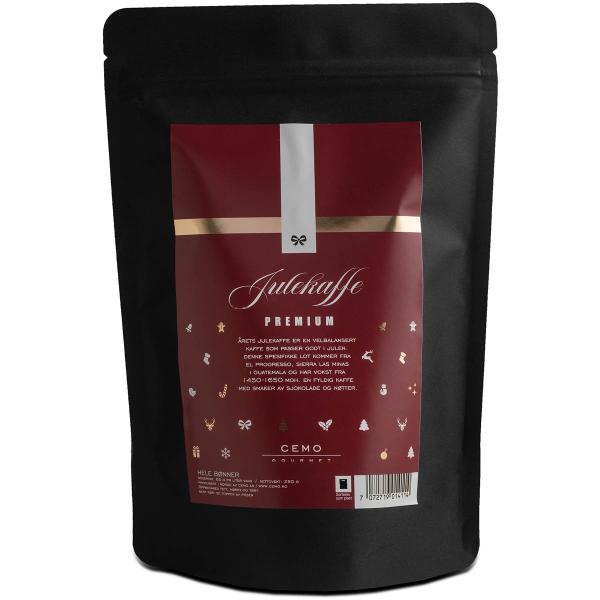 Cemo Jul julekaffe premium hele bønner 250g