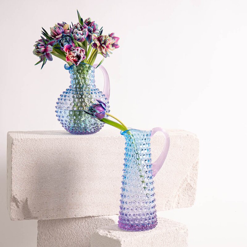 Klimchi Hobnail mugge 2L Galaxy Azure/Lilac