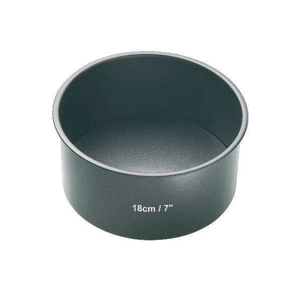 MasterClass Bakeform med avtakbar bunn 18 cm nonstick grå