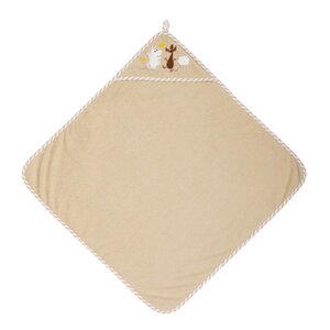 MoominArabia Mummi babyhåndkle med hette Romeventyr beige