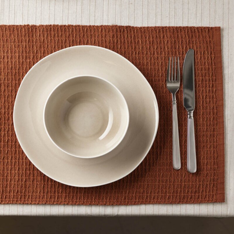 Holmen Sara dekkebrikke 33x48 cm terrakotta