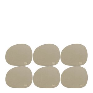 Aida RAW Soft glassbrikke 6 stk mellow clay