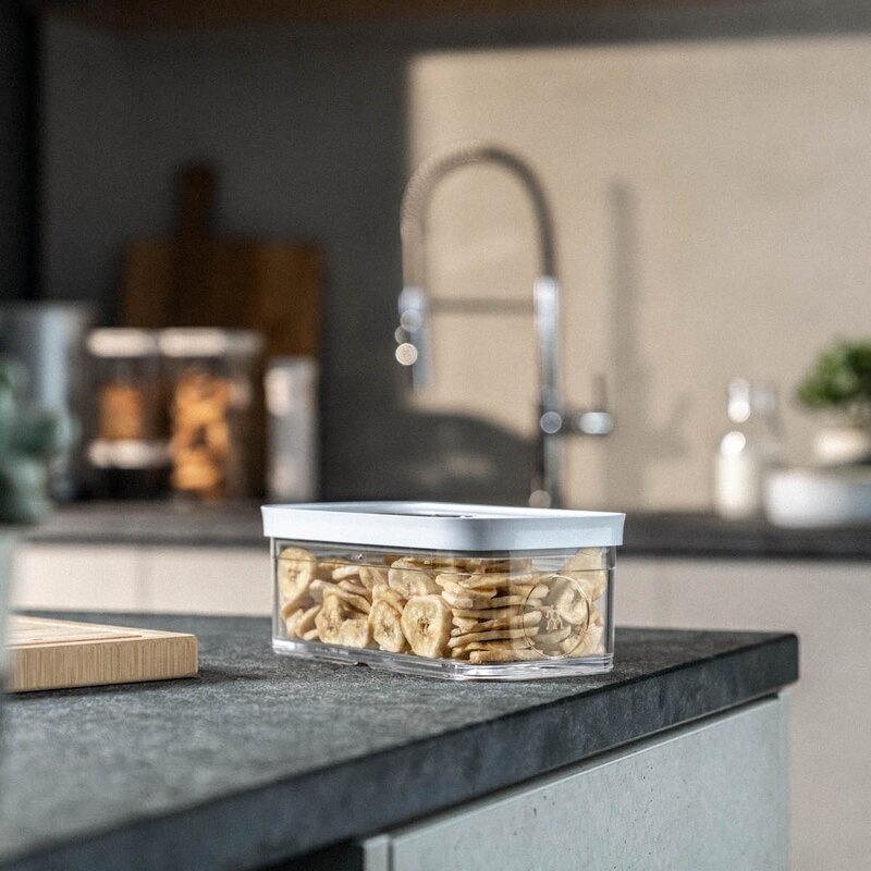 Zwilling Fresh & Save Cube rektangulær oppbevaringsboks med vakuumlokk 0,7L