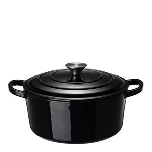 Sabor Basic støpejernsgryte 4,2L svart