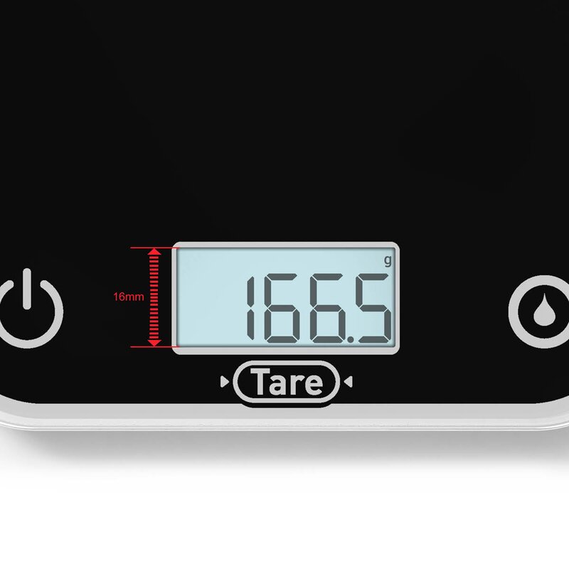 Tefal Optiss kjøkkenvekt 5 kg svart
