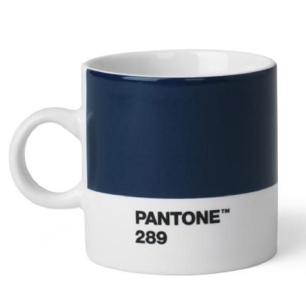 Copenhagen Design PANTONE espressokopp med hank 12 cl mørk blå