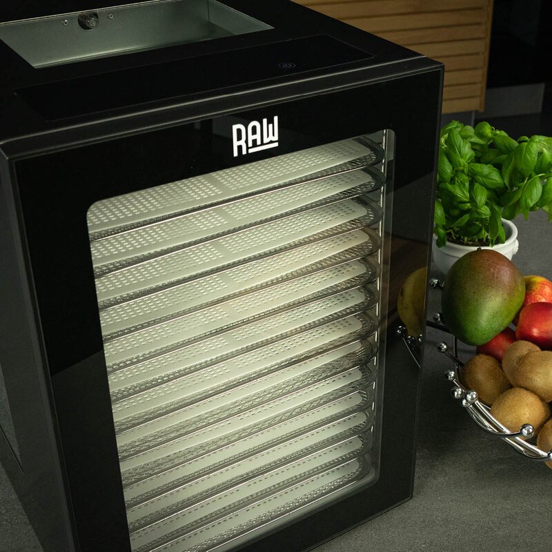 RAW Dehydrator med 14 hyller DH14 svart