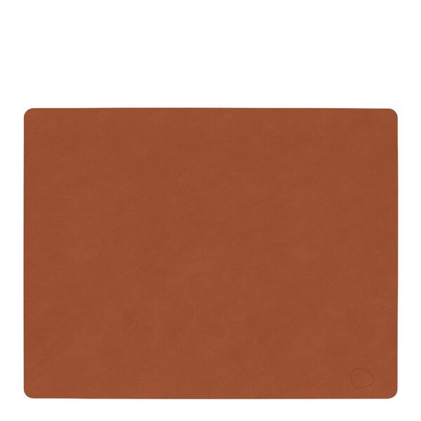 LIND DNA Square Nupo spisebrikke 35x45 cm Rust