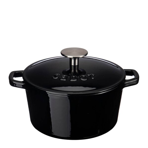 Sabor Støpejernsgryte 2L svart