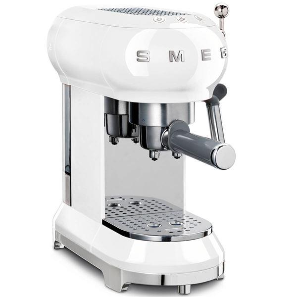 SMEG Espressomaskin ECF01 15 bar hvit