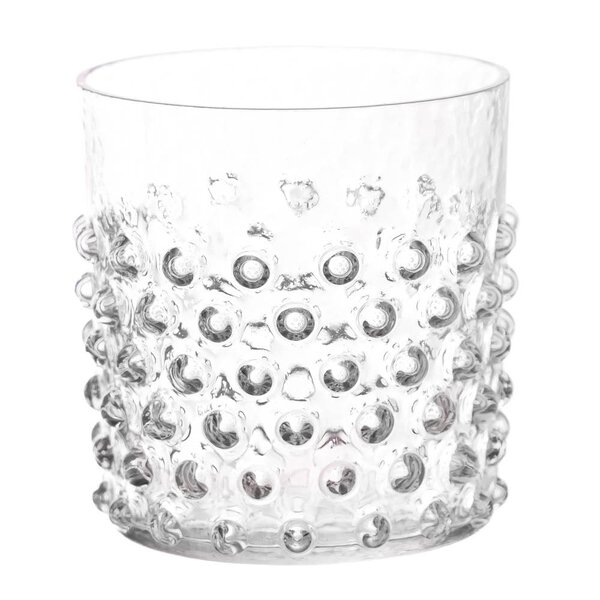 Klimchi Hobnail vannglass 15 cl klar