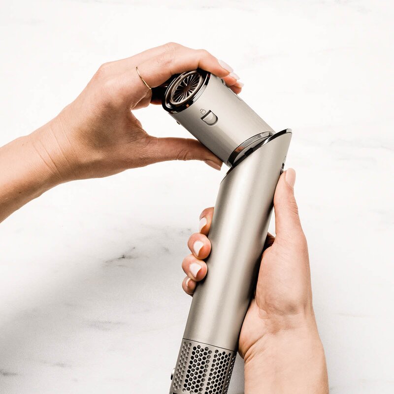 Shark Beauty Shark Beauty FlexStyle 3-i-1 multistyler og hårføner HD426SLEU stone