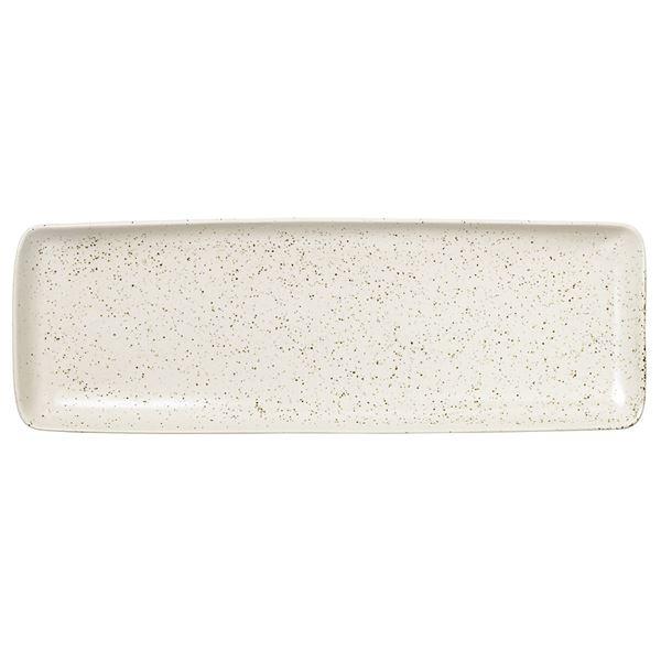 Broste Copenhagen – Nordic Vanilla firkantet fat 12,5 cm kremhvit