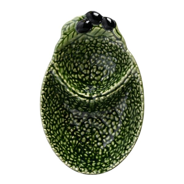 ByOn Fruity skål22x14 cm Olivengrønn