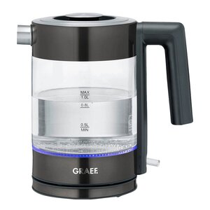 Graef Vannkoker 1L WK302EU glass/svart
