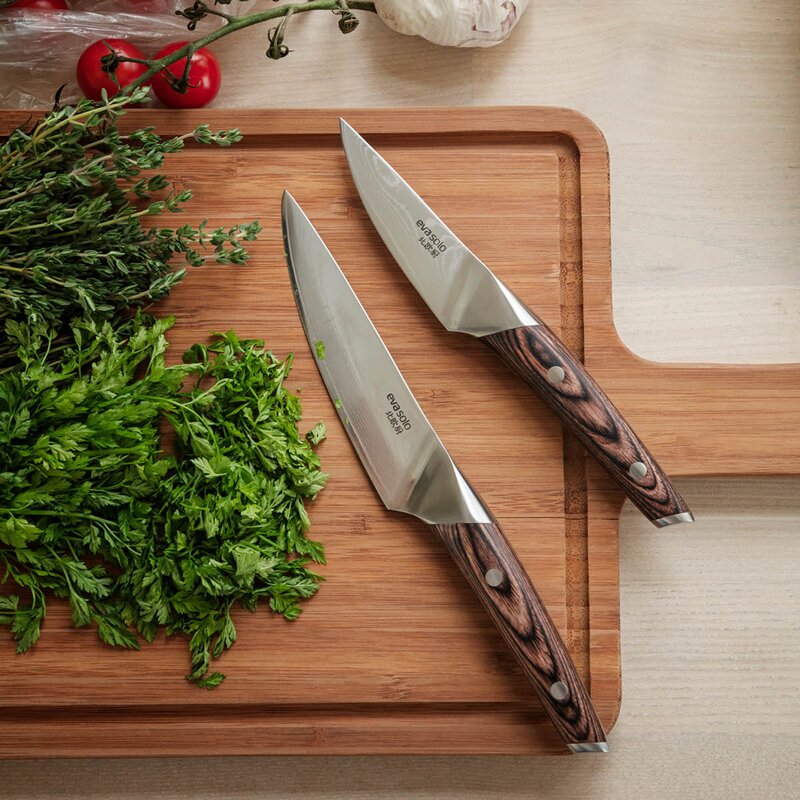 Eva Solo Nordic Kitchen grønnsakskniv 13 cm pakkawood