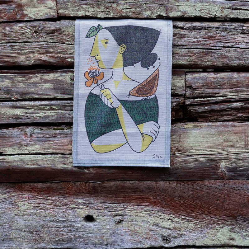 Ekelund Stig L Karaktär håndkle 35x50 cm