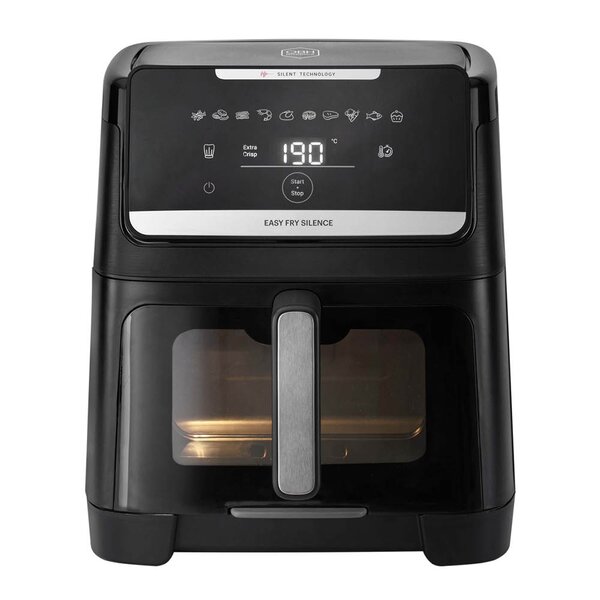 OBH Nordica - Easy Fry Silence Vision airfryer 7L svart