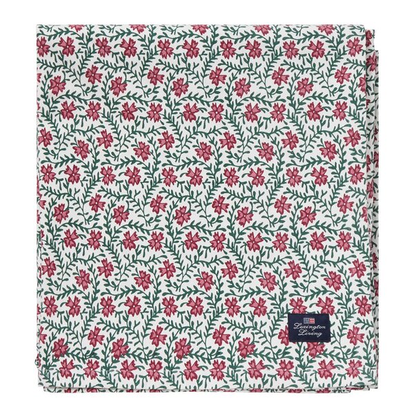 Lexington Original bomullsduk 180x180 cm blomstertrykk