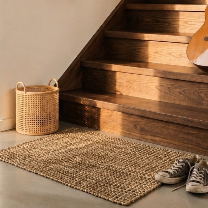 Deco Nord Kerala dørmatte 60x90 cm Silvernatur