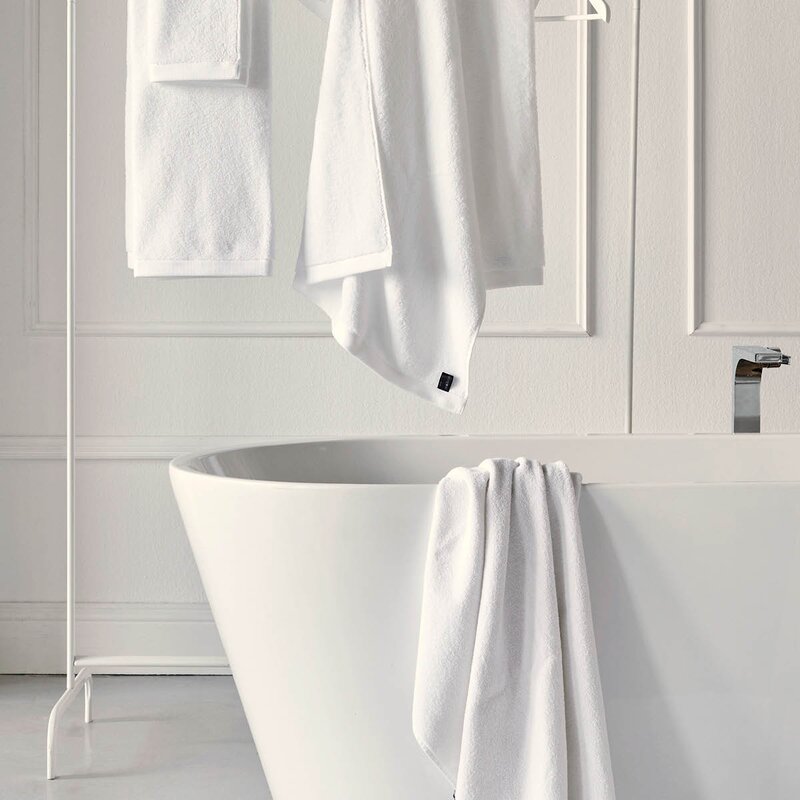 Himla Maxime håndkle frotté 70x140 cm white