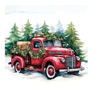 Ambiente Serviett 33x33 cm 20 stk Van In The Snow