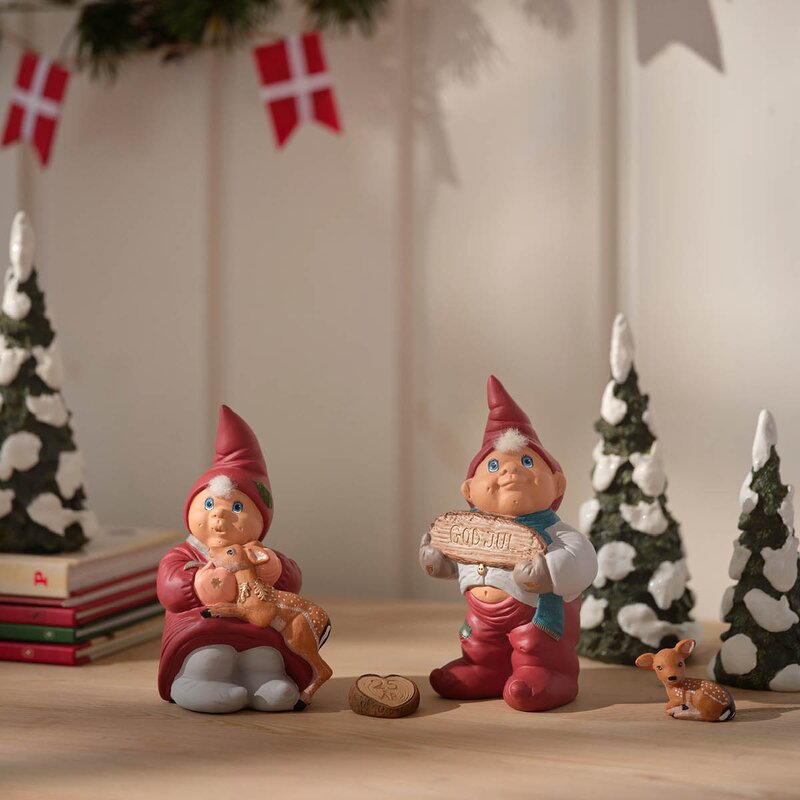 Klarborg Årsnissepar 2025 Elvin & Emmelie 13,5 cm